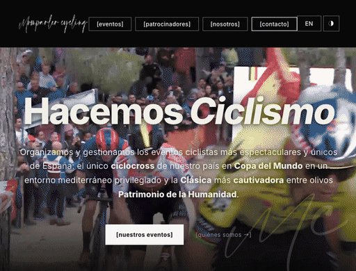 Momparler Cycling — nuevo sitio web