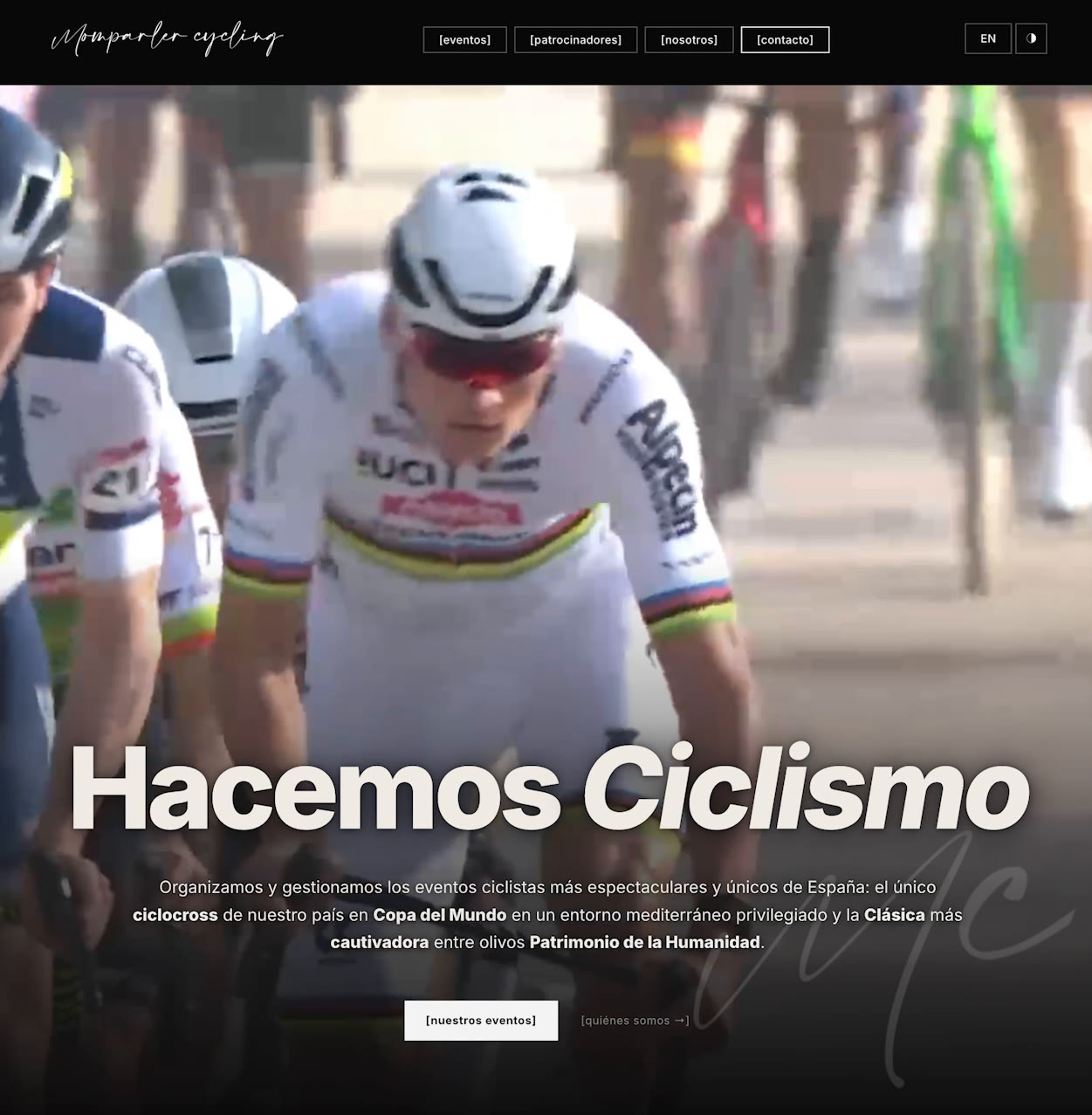 Momparler Cycling — nuevo sitio web