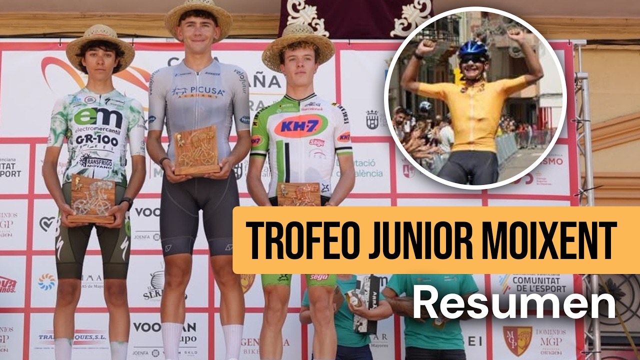 Podio y ganador del Trofeo Junior Moixent 2026